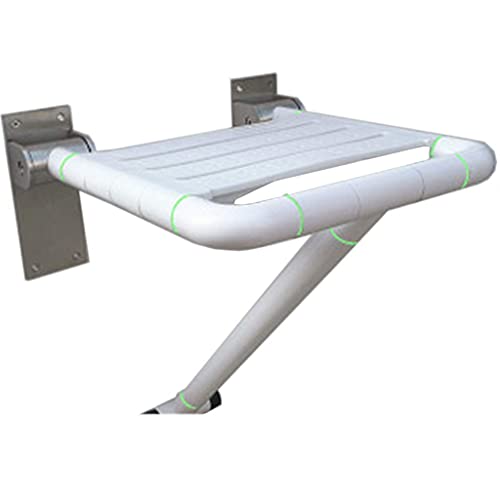 Shower Chair Bath Stool Bathtub Stool Shower Stool, Drive Folding, Non-Slip Bath Seat, Suitable for The Disabled and The Elderly,Yellow Chair,Bianco-One Size