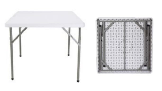 YDY+YQYPlastic Folding Table (fold in Half)