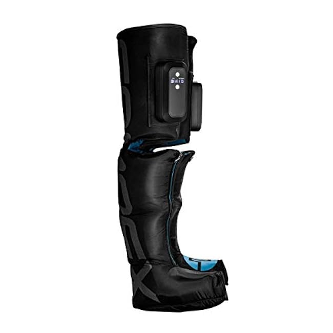 COMPEX Ayre Wireless Rapid Recovery Compression Boots - High Tech Compression Massage - S/M
