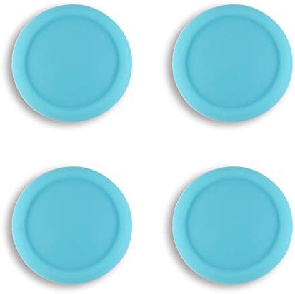 eXtremeRate PlayVital Switch Joystick Caps, Switch Lite Thumbstick Caps, Silicone Analog Cover for Switch OLED Joycon Thumb Grip Rocker Caps for Nintendo Switch & Switch Lite - Matcha Green