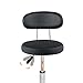 HOOBRO Height Adjustable Rolling Stool, 360° Rotating Drafting Chair, Multi-Purpose Office Desk Chair, Rolling Swivel Salon Stool Chair, for Barber Shop, Nail Salon, Office, Black SB01BY01G1