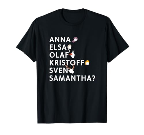 Image of Disney Frozen 2 Name List T-Shirt