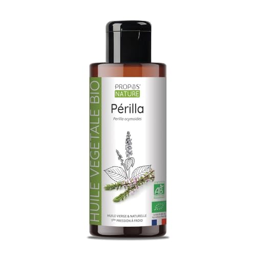 Huile de Périlla Bio - Perilla ocymoides seed oil -100% pure et naturelle - 100ml - PROPOS'NATURE