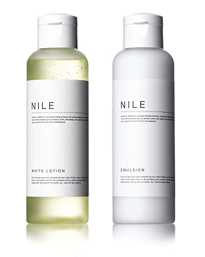 NILE 高保湿化粧水 ディープエマルジョン乳液 フェイスケアセット 各150ml