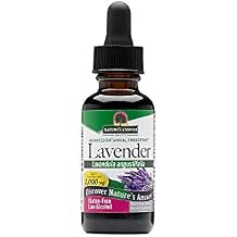 Natures Answer Lavender Flower with Organic Alcohol, 1-Fluid Ounce