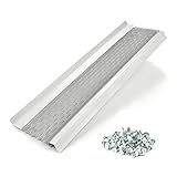 Waterlock Micromesh 6” Gutter Guards Leaf Protection, A Contractor-Grade Gutter Guard from...