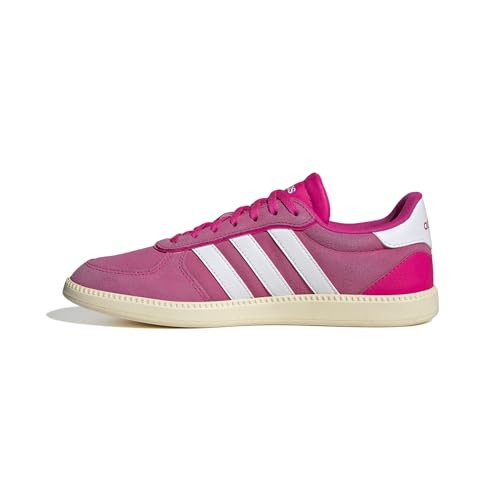 Image of adidas Womens Breaknet Sleek Sneakers Shoes Casual - Brown