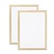QUARKZMAN Papierherstellung Bildschirm Holz Papierherstellung 15,7 x 11,8 Zoll Papierherstellungsrahmen-Set für DIY Papierhandwerk Herstellung von Karten, Lesezeichen, Etiketten, 2 Packungen