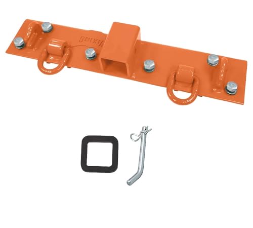Mytee Products 5-1/2"x22" Orange Tractor Bucket Grab Hooks Bolt 2"