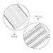 Uonlytech 5pcs Washable Mop Pads Reusable Microfiber Mop Replacement for Wet Dry Cleaning Durable Stripe Design for All Floor Types for Home Commercial Use