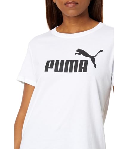 T-shirt Essentials PUMA femme blanc collection Ah23 taille M - 3