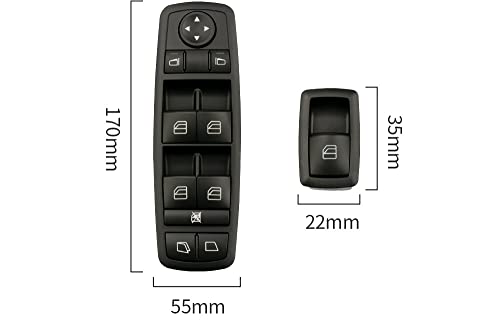 Commande de vitre électrique Mercedes ML GL W164 confort habitacle - 3