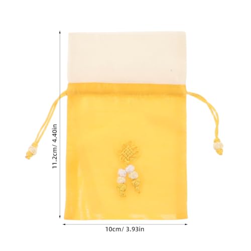 Bolsas para empaquetar joyas tradicionales con cordón suave 3