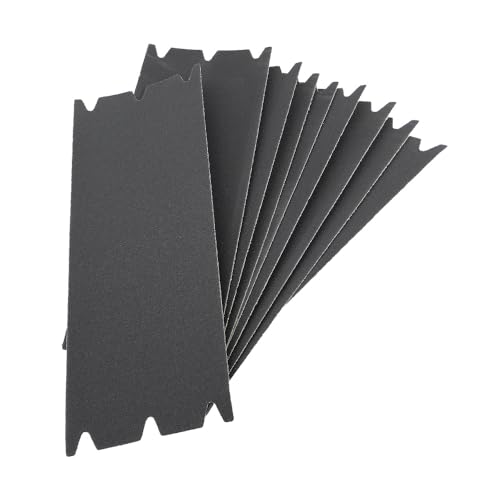 Floor Sander Abrasives Sanding Sheets, 200mm x 482mm Sanding Sheets to fit Hiretech HT8 24/40/60/80/120 Grit (5, 120 Grit)