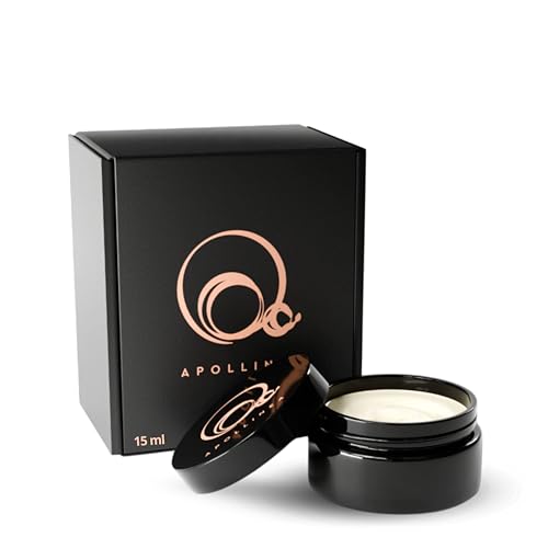 Apollinea Luxury Natural Anti-Wrinkle Face Cream | 99% Active Ingredients with 40% Donkey Milk and 20% Snail Slime | Effective Anti-Aging Moisturizing Face Cream, Waterless, Made in Italy – 50ml