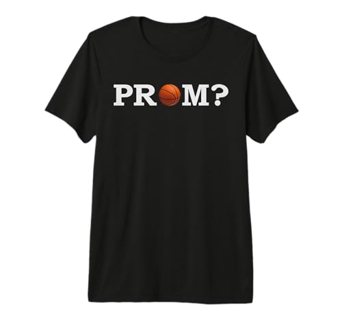 Basketball Prom Proposal Promposal Premium T-Shirt