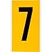 Brady 1570-7, 97567 15 Series Indoor/Outdoor Number and Letter, (Pack of 30 Cards)