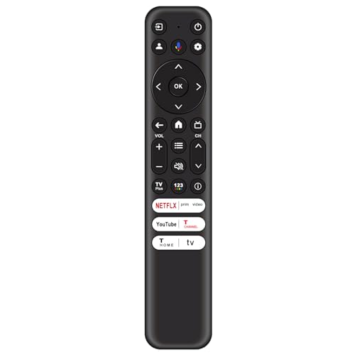 Télécommande RC813 FMB1 compatible TCL Google TV 85QM850G 65S450G 75Q650G