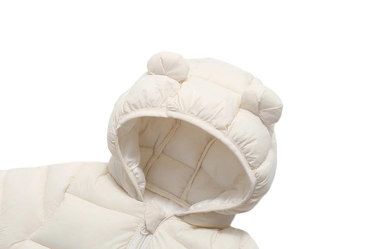 Toddler Baby Boys Girls Winter Jackets Coat Light Boy Coats Infant Bear Hoods Puffer Padded Jacket for Little Kids3