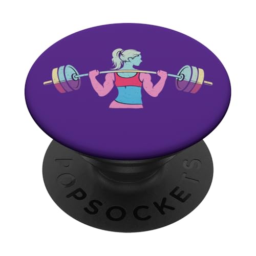 Camiseta Gym Girls This Girl Loves Body Pump, divertidos memes de chicas de gimnasio PopSockets PopGrip Adhesivo