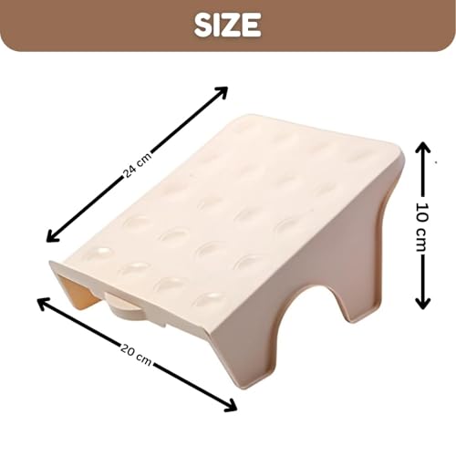 Image of NYALKARAN Plastic Shoe Organizer Stand Space Saver Shoe Storage Rack Double Layer Free Standing Shoe Slipper Stacker (Multicolor, Set of 12)