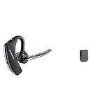 Plantronics Voyager 5200 - Bluetooth Headset Bundle with Plantronics Carry Case for Voyager Pro/Pro+ Bluetooth Headset (Black)
