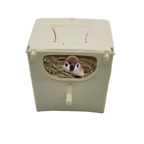 de Jaula para pájaros con Percha Colgante, Caja de cría y reproducción Segura para Loros, Gris africanos, Canarios, pequeños | para Amantes de los voli
