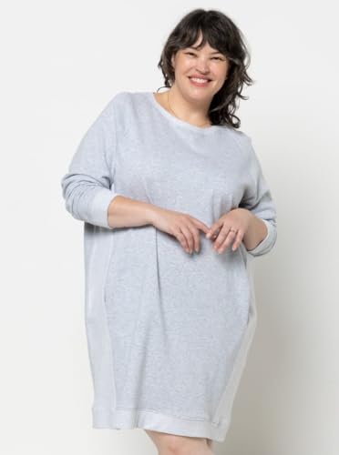 Patrón de vestido Anderson para coser ropa de punto cómoda de diario 5