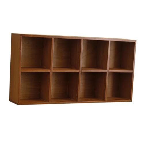 Étagère murale en bois à 8 cubes pour objets de collection et tasses - 2