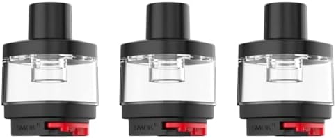 TVDC RPM 5 Empty Replacement Pod for Smok Kits - 3 Pack/RPM 5 Pro | for RPM 5 Kit & RPM 5 Pro Kit | Sliding Side Filling System | 2ml Cartridge No Nicotine (Pack of 3)