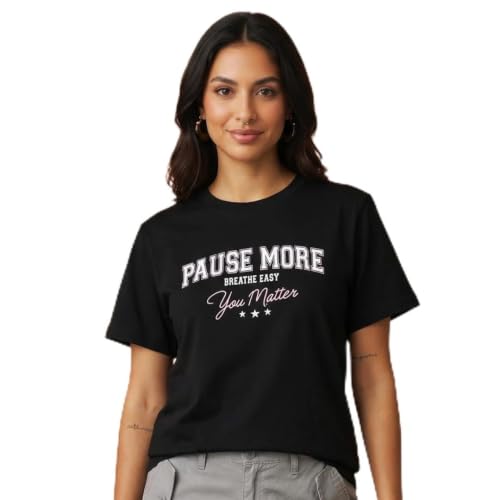 Image of Nobero Women's Graphic Printed T-Shirt | Regular Fit 180 GSM Cotton Tee for Women | Comfortable Round Neck Casual Wear