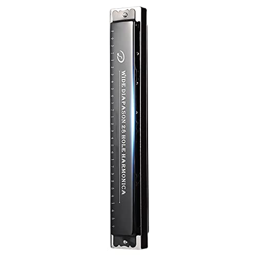MEIeynt Harmonica polyphonique, harmonica accentué en C, 28 trous Harmonica C, pour adultes, débutants, professionnels… - Les Beatles, Paul McCartney, John Lennon, RIngo Starr, George Harrison MEIeynt Harmonica polyphonique, harmonica accentué en C, 28 trous Harmonica C, pour adultes, débutants, professionnels…