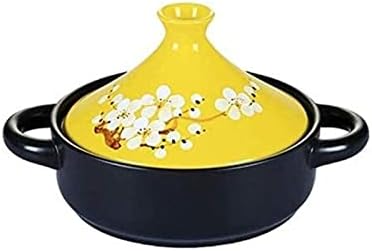 Cosy Trendy Hand Made Moroccan Tagine Pot Lead Free Stew Casserole Slow Cooker Tagine Pot For Home Kitchen 22.5.27