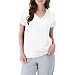 Hanes Sport Women's Cool DRI Performance V-Neck Tee,White,Medium