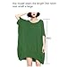 ellazhu Women's Loose Fit Batwing Sleeve Casual Crew Neck Tee Oversized Tunic T-Shirt Shirt Tops GA200 Green