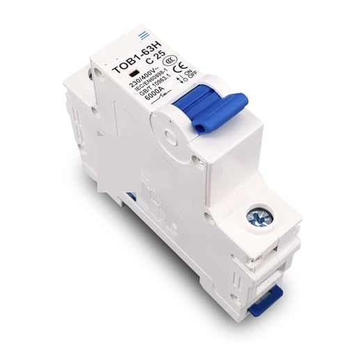 Disyuntor MCB TOB1-63 interruptor automático 1P 10A CA 230V/400V 2