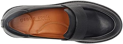 Gentle Souls by Kenneth Cole Women's Women's Brenda Loafer, Black, 10 | Image 1