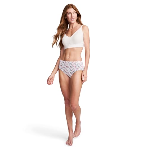 Image of Jockey Women's Underwear 100% Cotton Elance Hipster - 3 Pack