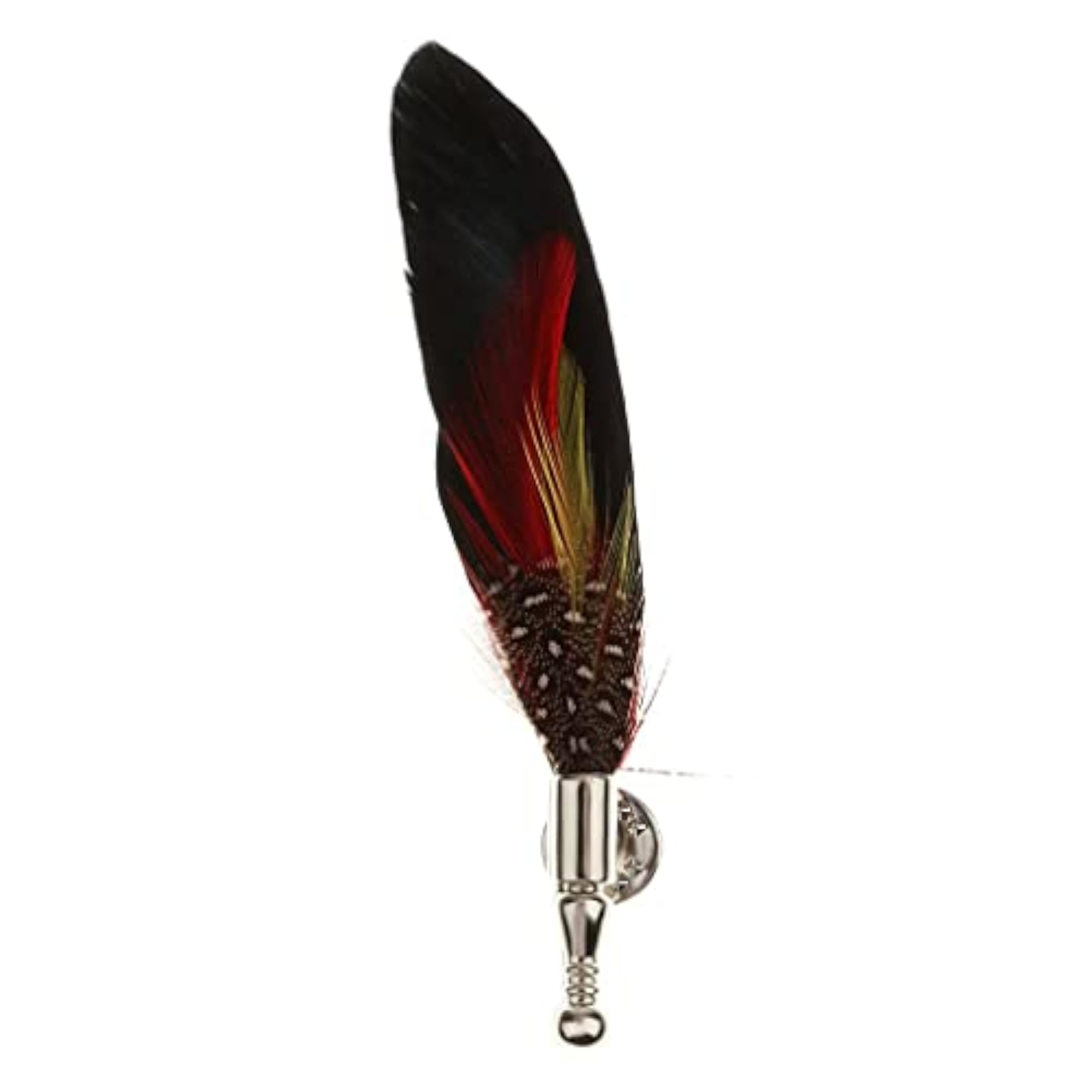 Women's Feather Brooch Pin for Wedding Party Decor