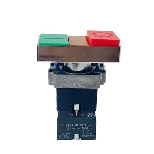Bouton-poussoir 22mm XB2-BW8465 double touche pour éviter les erreurs de câblage