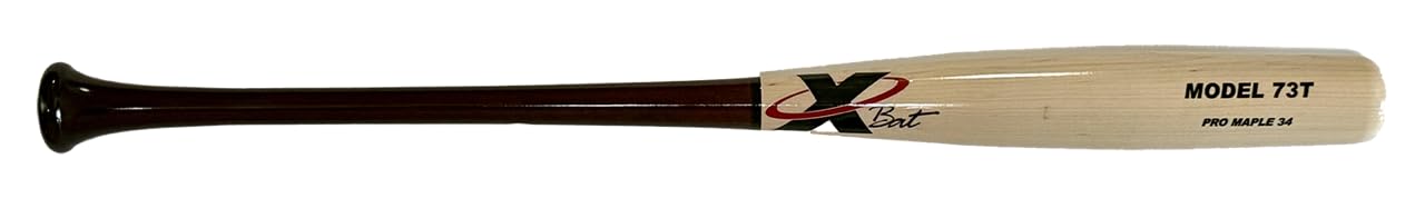 X Bats Torpedo Pro Model Maple Wood Baseball Bat: Premium Maple Wood Bats (Torpedo Pro Model 73T, 32 Inch)