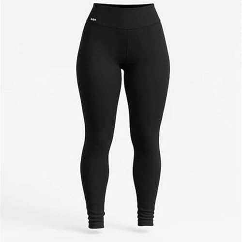 Calça Legging Fitness Grace Cintura Alta Preta Academia Feminino BRAZILIAN FITNESS AQN (BR, Alfa, GG