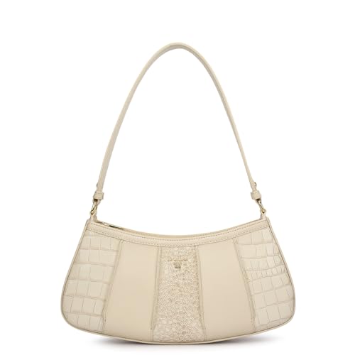 Image of Da Milano Leather Shoulder Bag for Women (01908OL)
