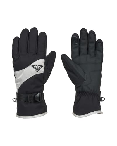 Roxy Technical guantes de nieve para mujer gris impermeables y cálidos 3