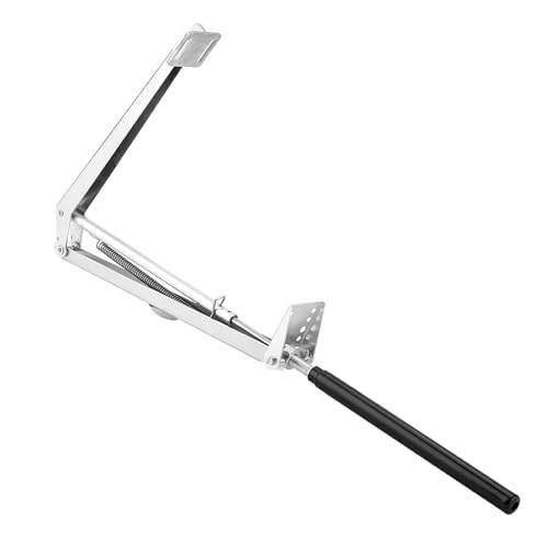 Demeras Fensteröffner Gewächshaus Fensterentlüftungsöffner Teleskopstangenstange zum Betreiben von Dachfenstern und Jalousien mit Lenkern Gewächshausentlüftung Solar Wärmeempfindliches automatisches