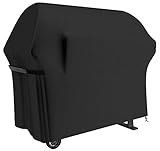 Grill Cover, BBQ Cover, 58 Inch Waterproof Gas Grill Covers, Heavy Duty Patio Outdoor Barbecue BBQ Grill Cover, Dustproof Windproof Anti UV and Tear Resistant
