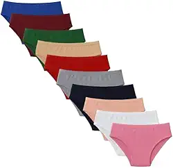 Kit 10 Calcinhas Femininas Conforto Plus Size De Algodão Cotton