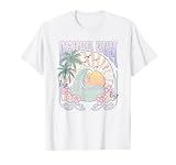 Watercolour Beach Bum Print T-Shirt