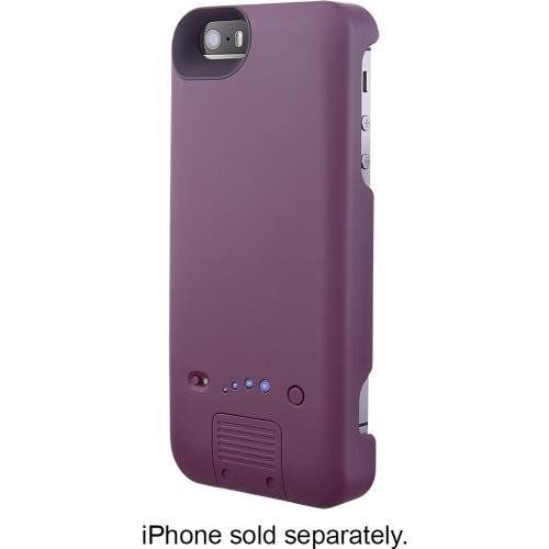 Platinum - External Battery Case for Apple iPhone 5 and 5s - Purple
