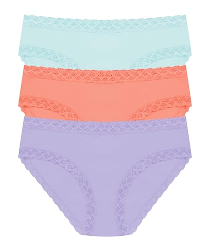 Image of Natori womens Bliss Girl Brief 3-pack Panties, Bliss Girl Brief 3-pack Panties